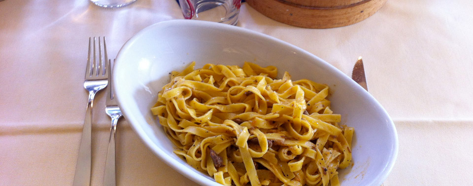 Tagliatelle al capriolo sono uno dei nostri rinomati piatti